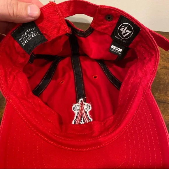 Anaheim Angels 47 Brand Hat, OS, Good Condition - Picture 3 of 4